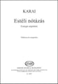 Esteli notazas SA choral sheet music cover